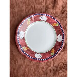 VIETRI Porco (Pig) Melamine Campagna Porco Salad Plates - New Read